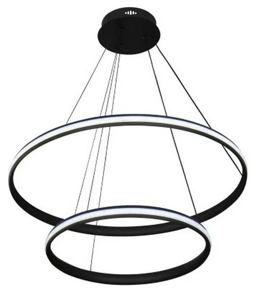 LED dimmelhető csillár kábellel LED/90W/230V 3000-6500K átm. 60 cm + távirányító