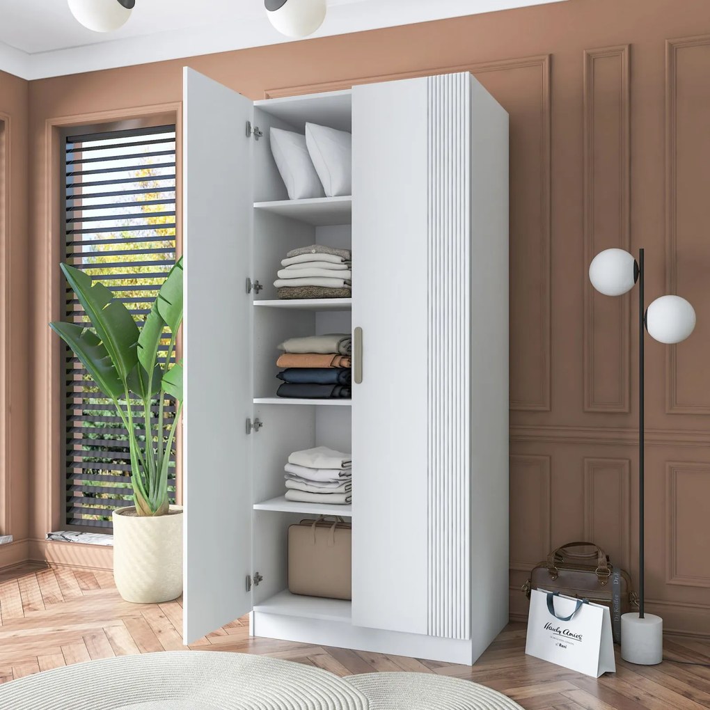 Gardróbszekrény, 90 cm – BA180