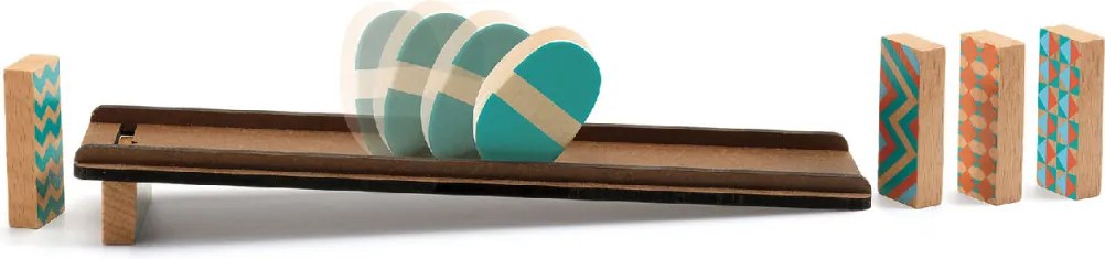 Építőjáték - Guru-ló, 7 db-os - Zig and Go - Culbuto