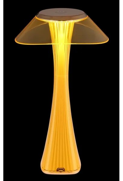 Globo 21025A-LED Dimmelhető Asztali lámpa tölthető AMBRA LED/2,5W/3,7V 2700K/4500K/6500K arany