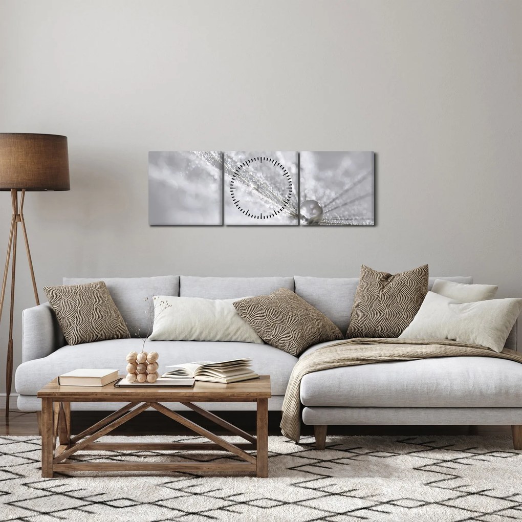 Kép - Egy csepp víz (órával) (90x30 cm)
