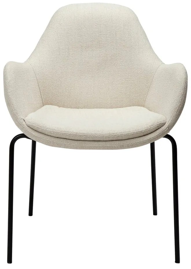 Krémszínű buklé fotel Zimmer – DAN-FORM Denmark