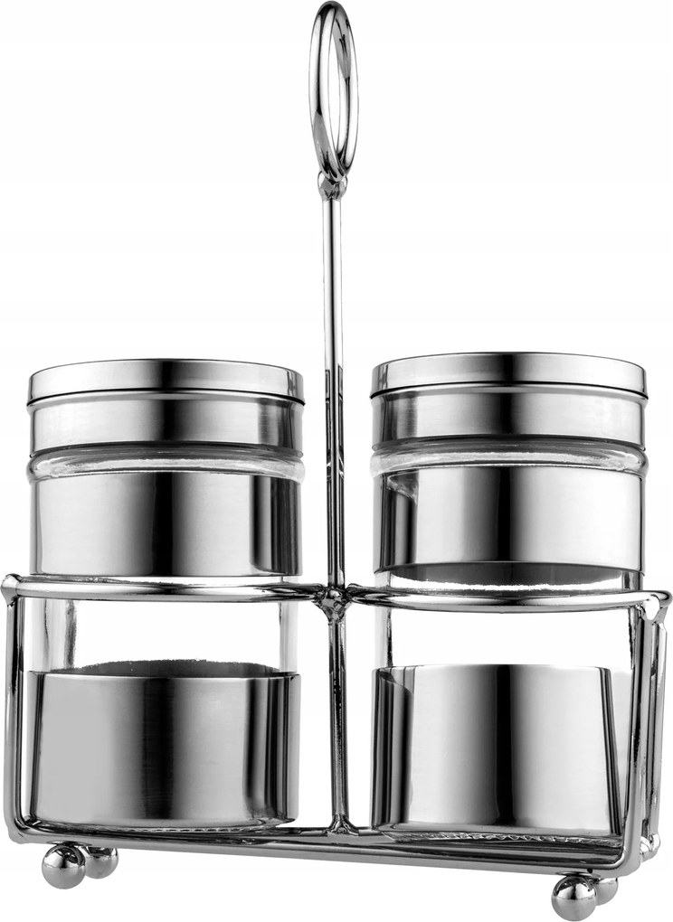 Fűszertartó Só- És Borsszóró Állvánnyal