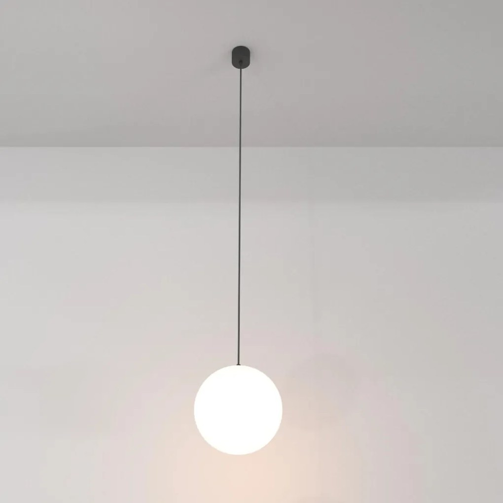 MAYTONI P039PL-5W3K-20-B LUNA Modern Függesztett Lámpa Fehér, Fekete LED IP20