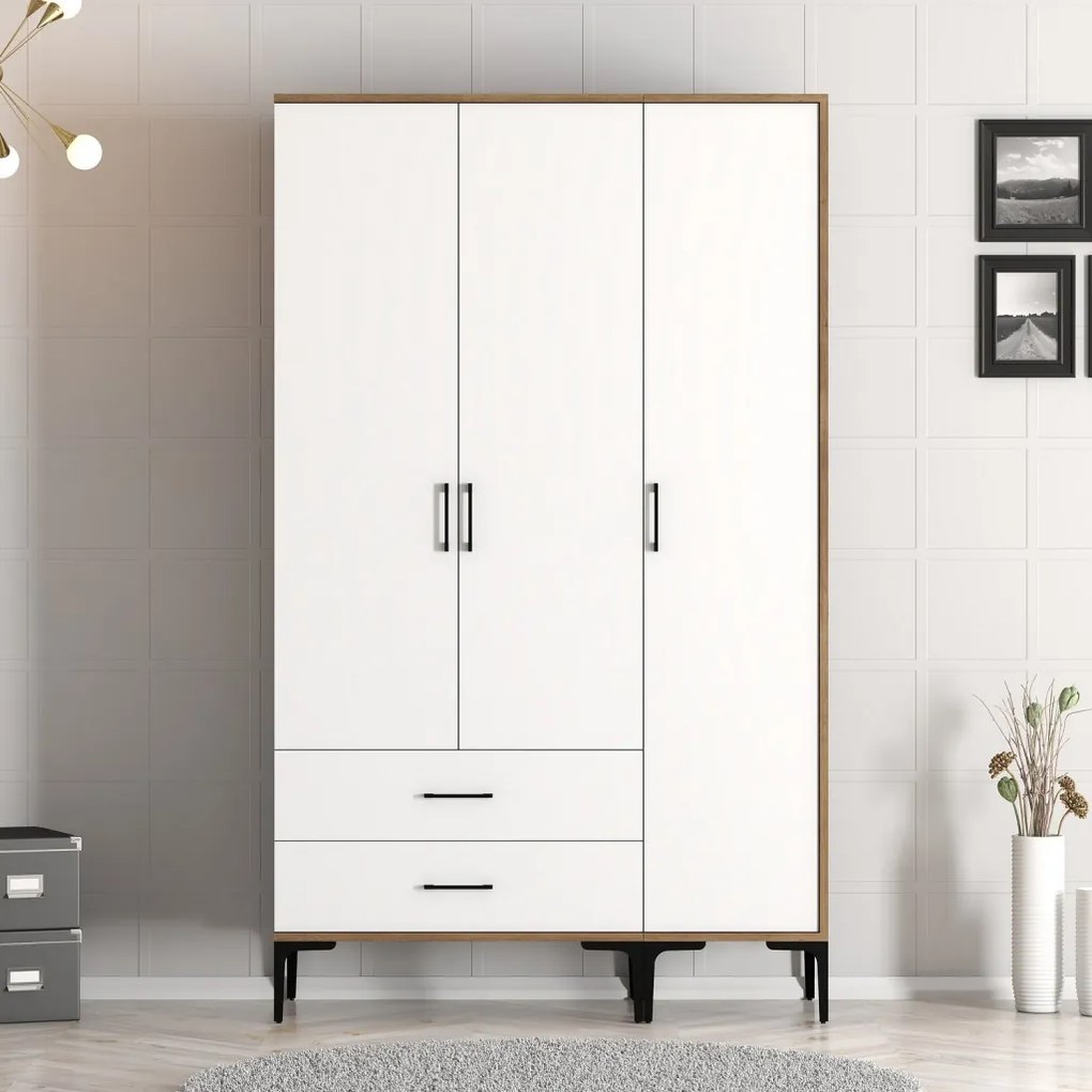 Kumsal ST - Walnut, White