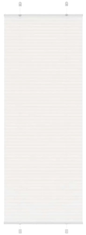 pliszírozott redőny Fehér 70x200 cm szövetszélesség 69,4 cm