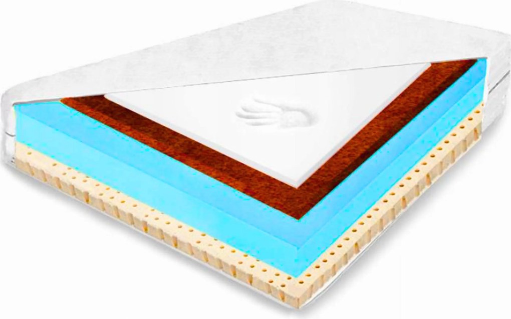 80x170 latex viszko kétoldalas matrac 23cm H1 H2 rugalmas gombaellenes