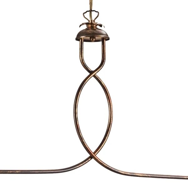 ONLI - Csillár láncon ROSINA 2xE27/22W/230V bronz