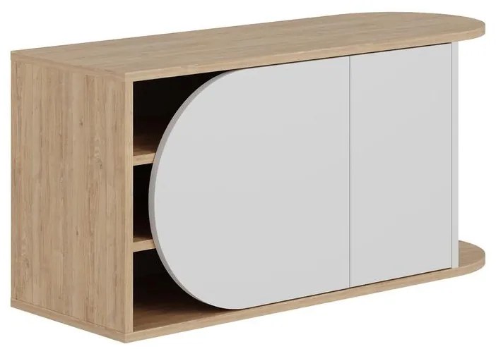 Cipőtároló Nova Shoe Bench - Oak, White