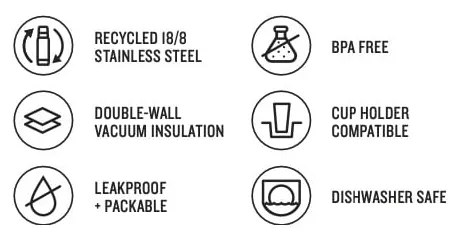 Világos rózsaszín rozsdamentes acél termopalack 600 ml All Day Slim Bottle Rose Quartz – Stanley