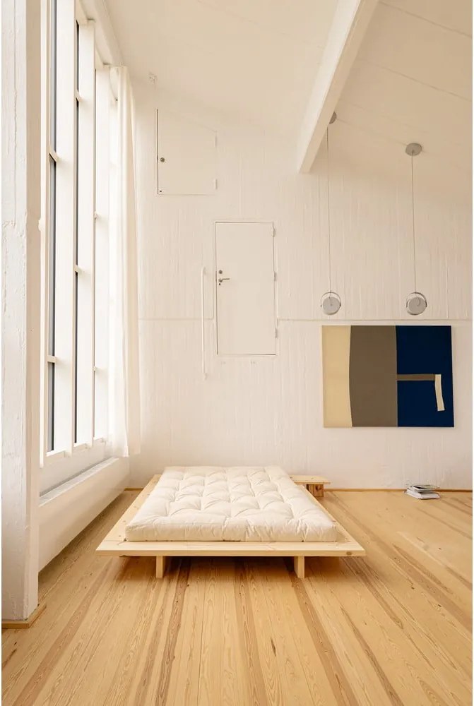 Barna borovi fenyő éjjeliszekrény Japan – Karup Design