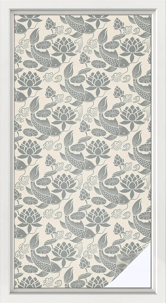 Öntapadós Ablakfólia Adatvédelem Keleti minta 50x100