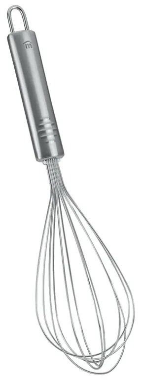 Rozsdamentes acél habverő, hosszúság 28 cm - Metaltex
