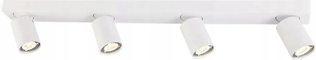 Aca Lighting fali spotlámpa 4XGU10 fehér alumínium 76X7X11CM Elitis R