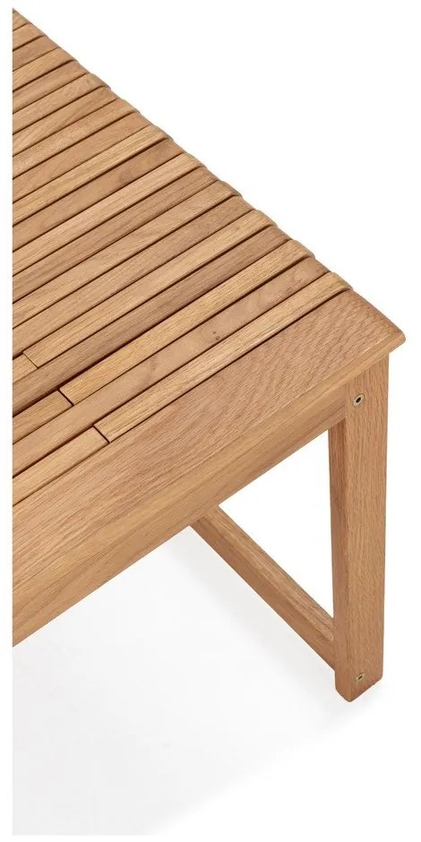 Natúr színű tölgyfa dohányzóasztal 60x70 cm Unai – MOME