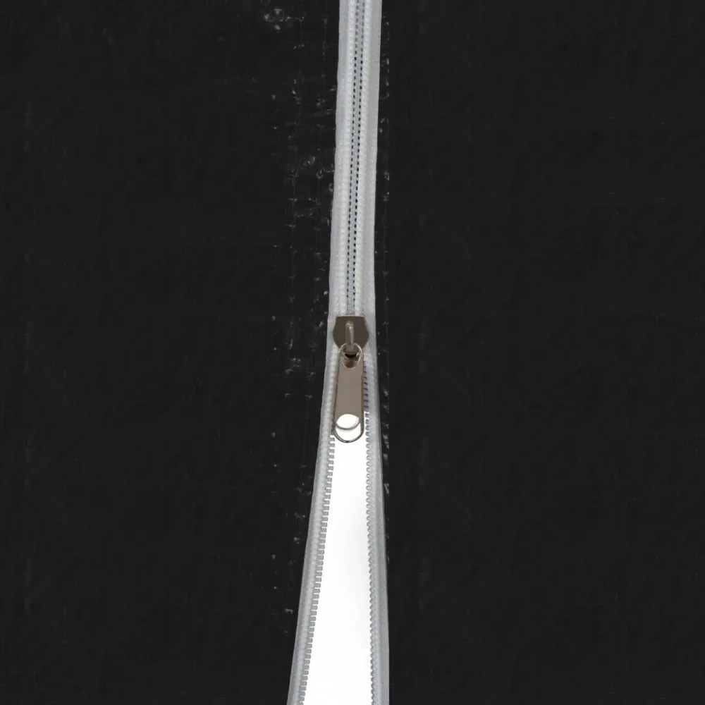 antracitszürke rendezvénysátor 3 x 12 m