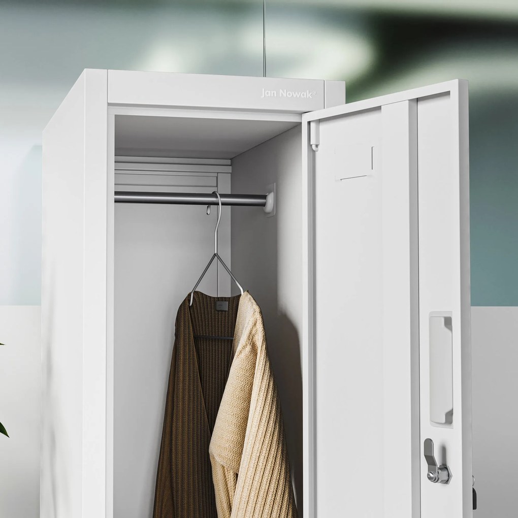 BHP munkaruhaszekrény szürke: BARTEK 1 Plus