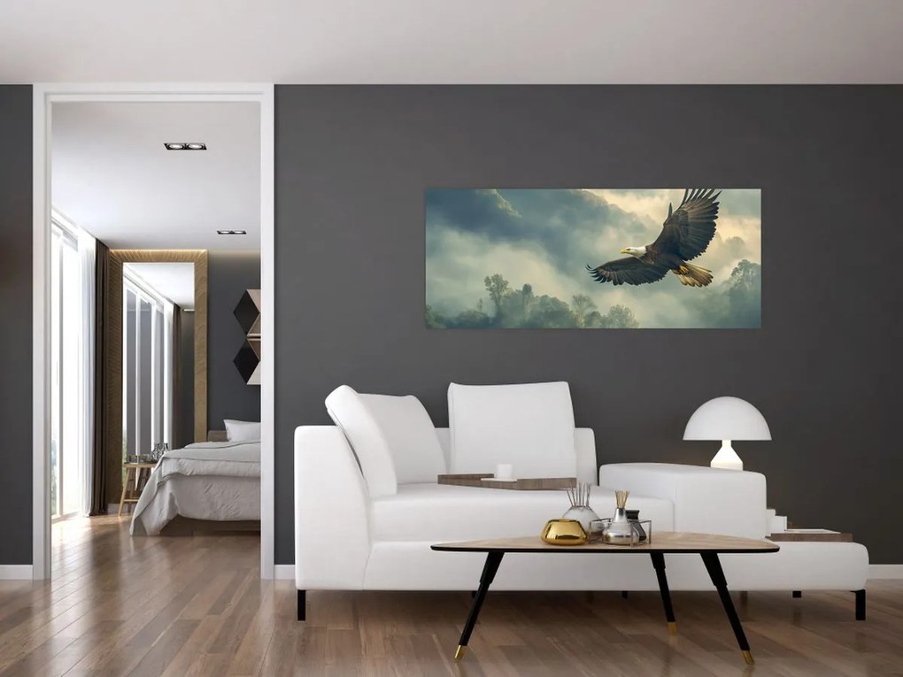 Kép - Repülő sas (120x50 cm)
