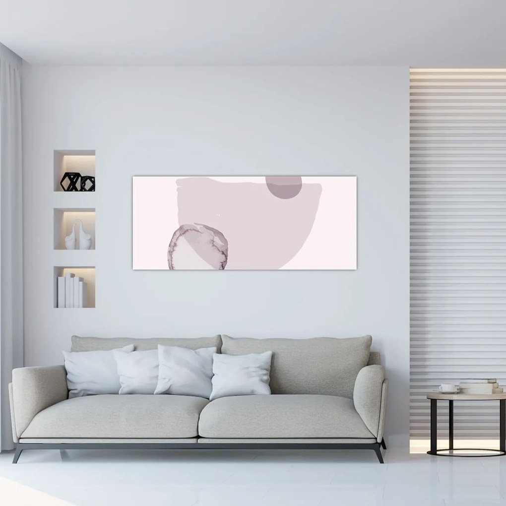 Kép - Lila minimalizmus N⁰2 (120x50 cm)