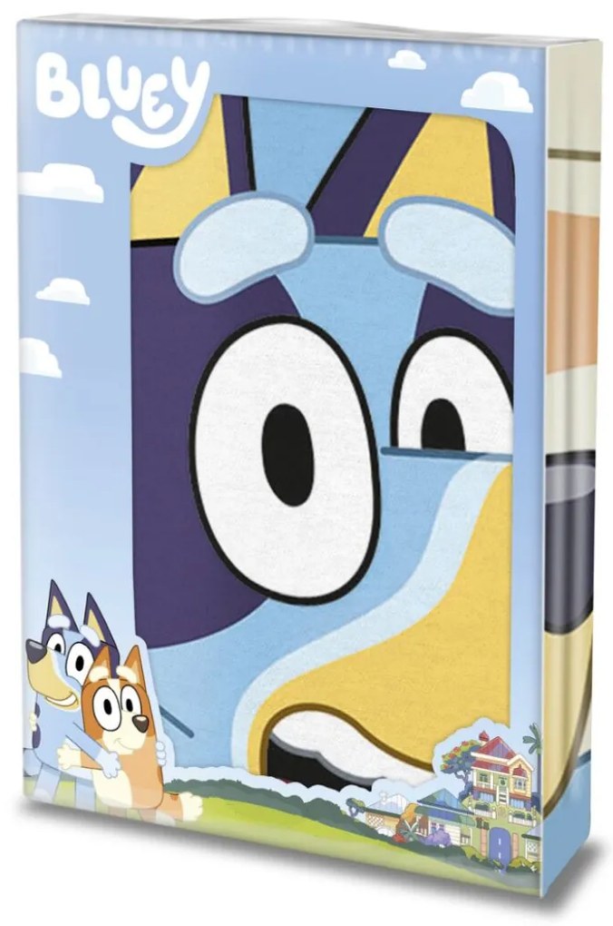 Ágyneműhuzat Disney Bluey 140x200cm+90x70cm Faro