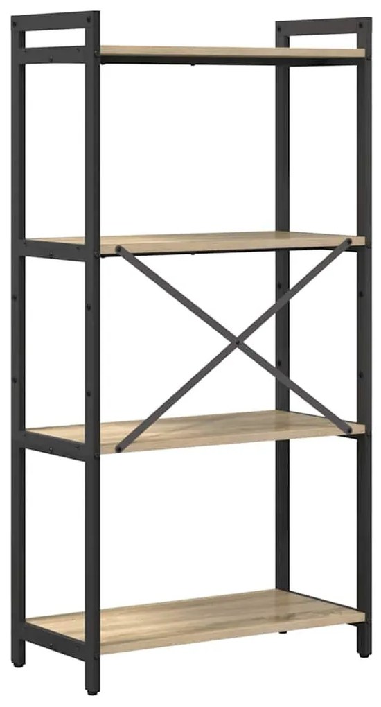 Könyvszekrény sonoma tölgy 60 x 30 x 118 cm Faanyag