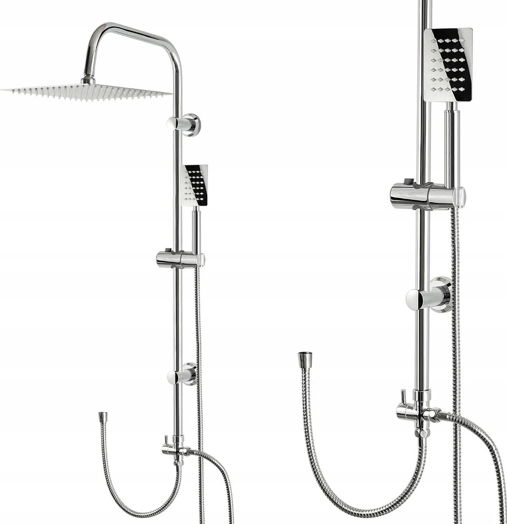 Zuhanyszett Zuhanyoszlop Esőztetővel 25X25 CM Sannit