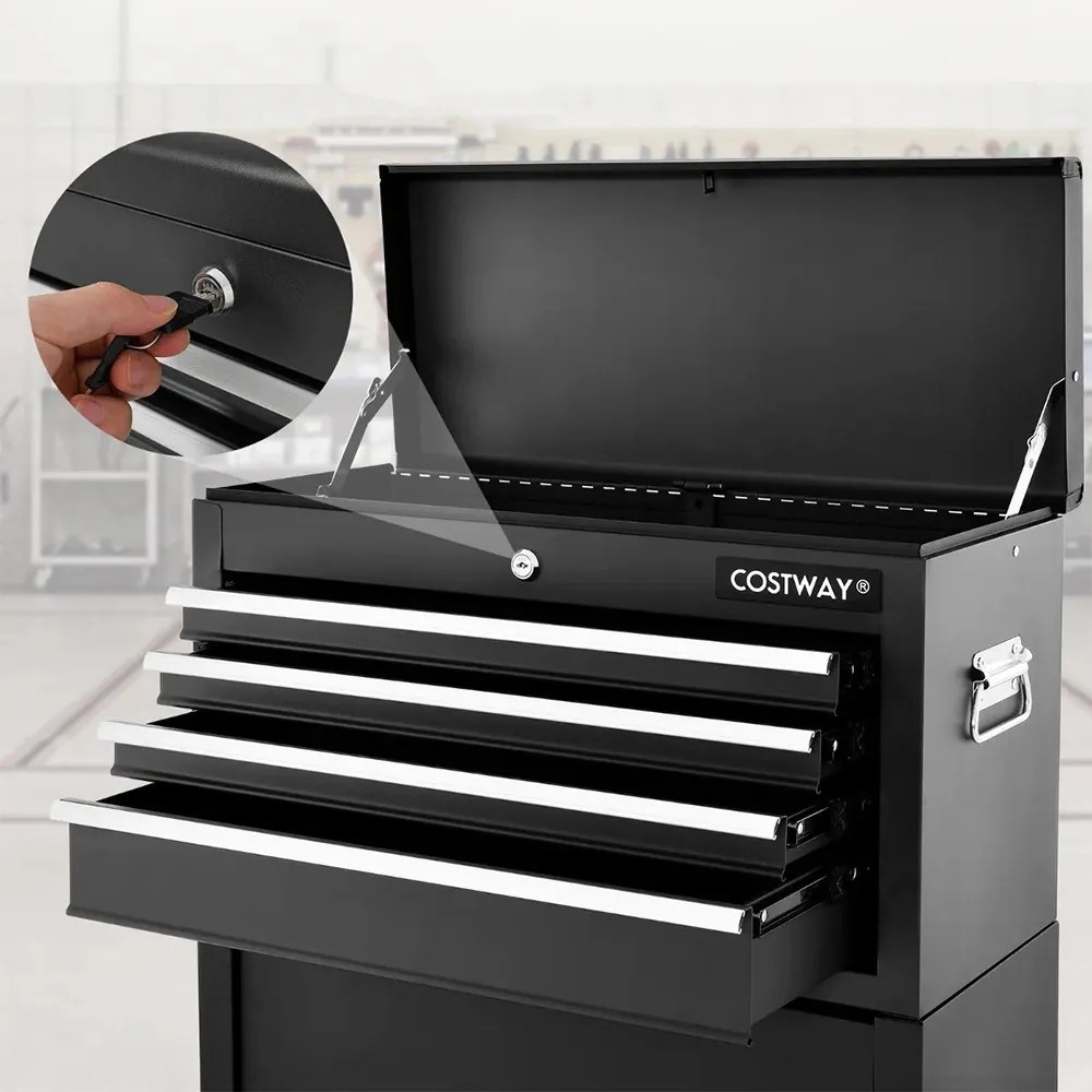 2 az 1-ben gurulós szerszámosláda