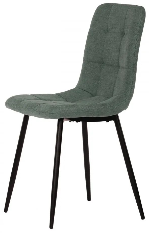 Scaun modern Fabric verde cu tapițerie CT-281