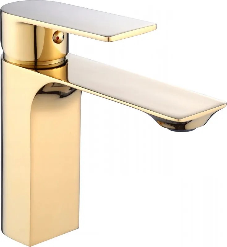 Mexen Alexa mosdó csaptelep, arany - 71200-50