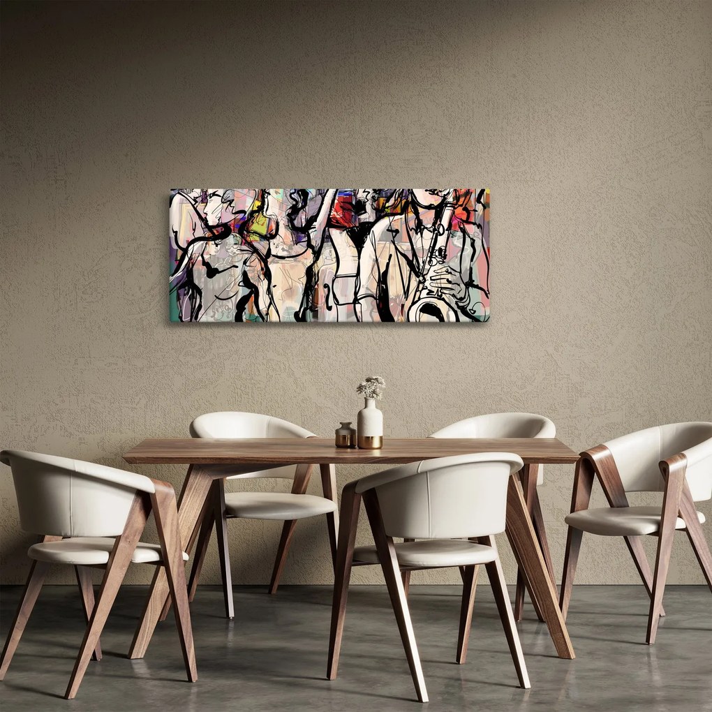 Kép - Jazz éjszaka (120x50 cm)