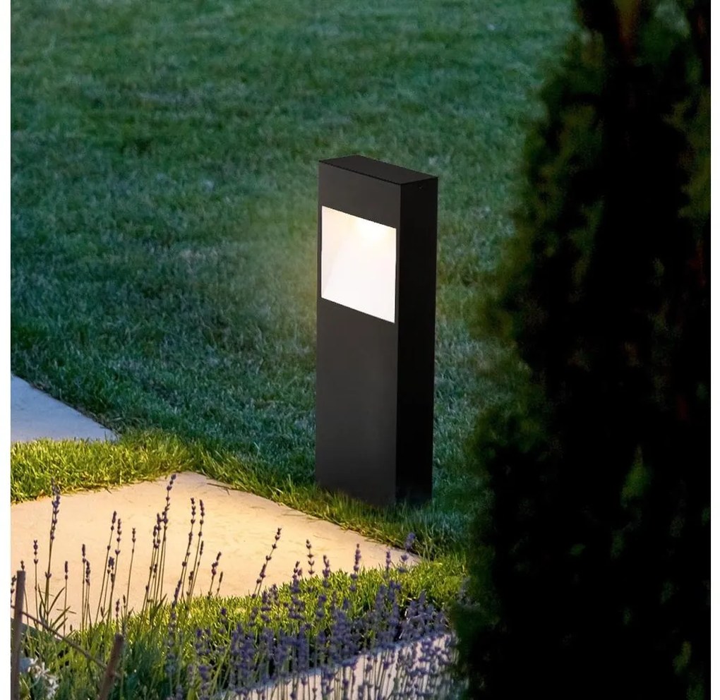 Eglo 98096 - LED Kültéri lámpa MANFRIA LED/10W/230V IP44 magasság 380