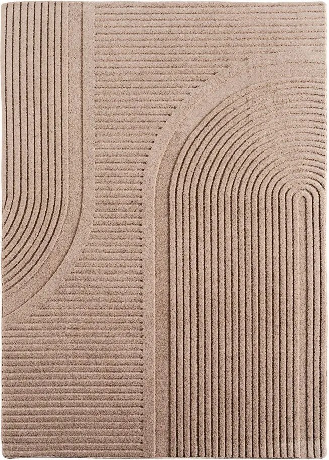 Bézs mosható futószőnyeg 80x250 cm Pompei 1612 – Ayyildiz Carpets