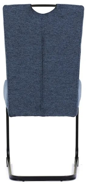 Étkezőszék kék szövetkárpittal. DCL-E2008 BLUE2