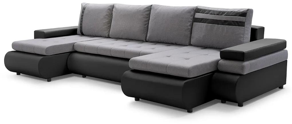 MAXUS U osszecsukható kanapé, 315x85x152, sioux 1114/lux 32