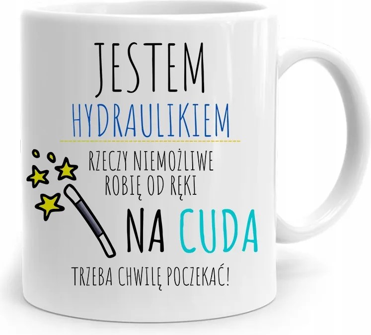 Bögre Ajándék Vízvezeték Szerelőnek Vízvezeték Szerelő Vagyok, fényképes nyomattal
