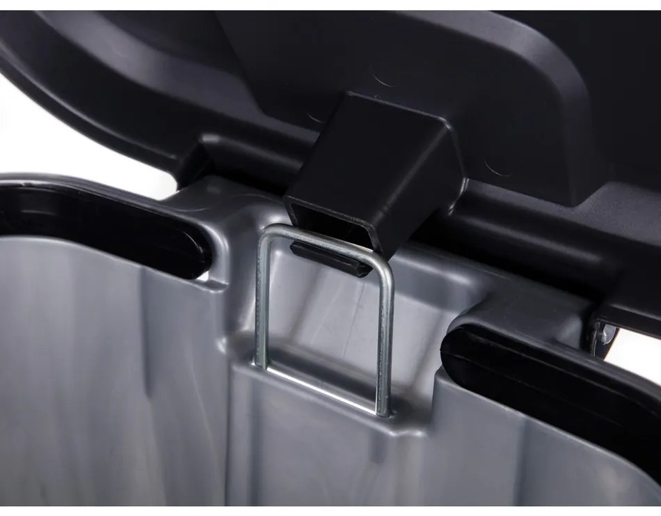 Banquet STEP pedálos szemeteskosár 40 l, krémszínű, 40 l