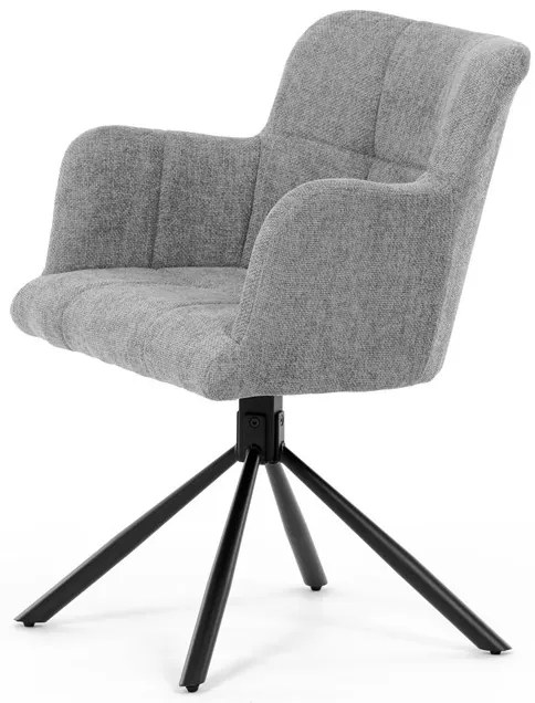 Szürke Szövet Étkezőszék. DCH-T1122 GREY2