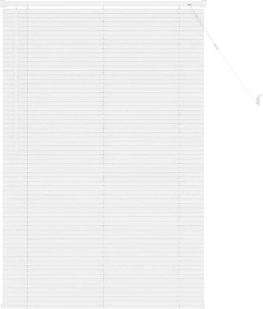 vidaXL Zsaluzia Állítható Fehér 150 x 80 cm PVC