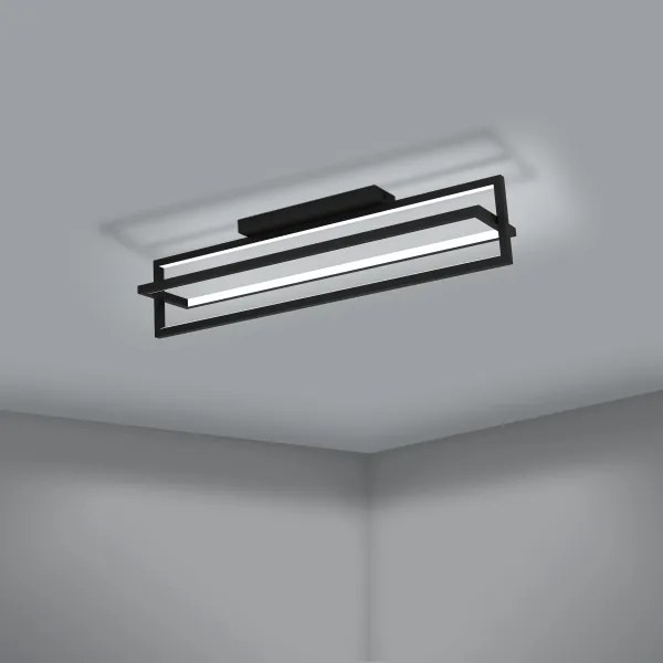 Eglo 900465 - LED Dimmelhető mennyezeti lámpa SIBERIA LED/34W/230V + távirányító