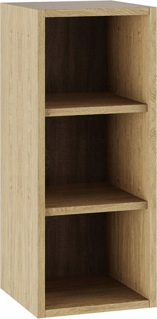 Tölgyfa korpusz kő felső konyhaszekrény 30/72 tartozékokkal