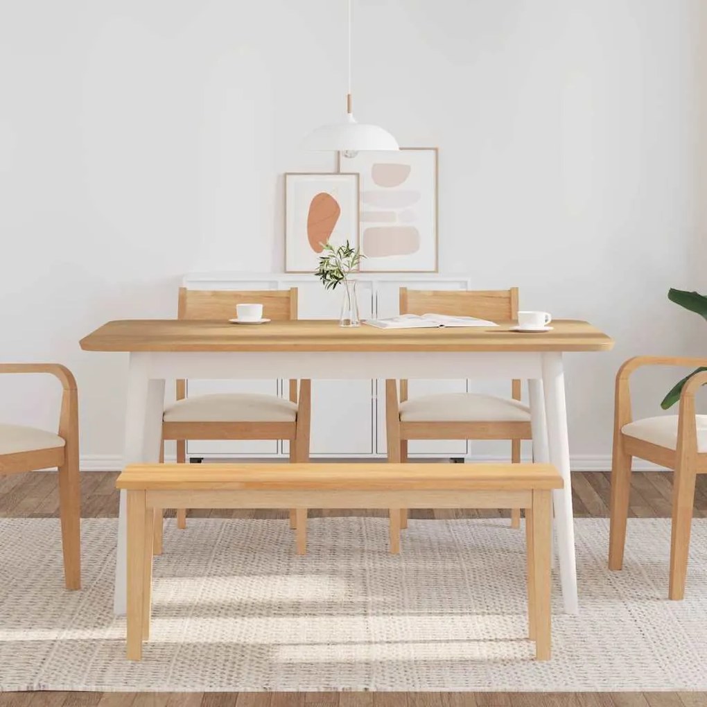 tömörfa gumiból pad 110 cm