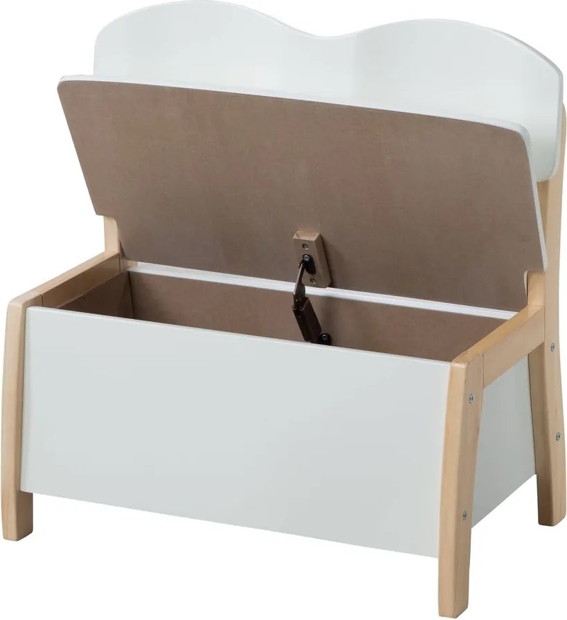 Fehér gyerek pad – Roba