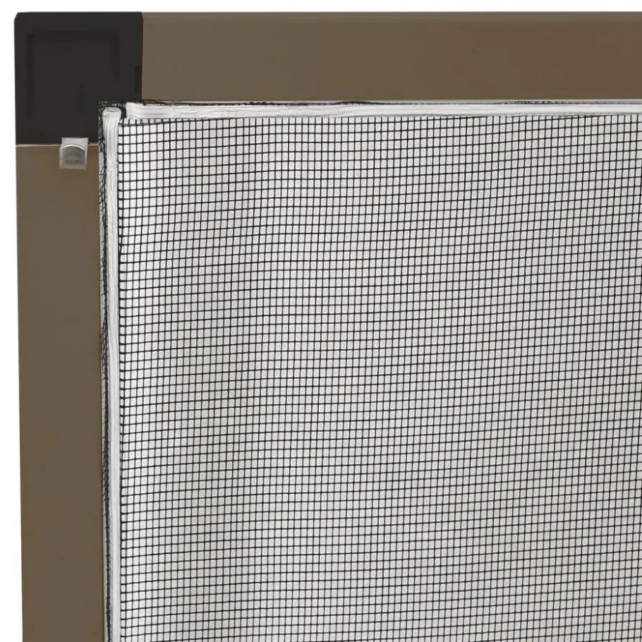 barna ablakszúnyogháló 80x100 cm