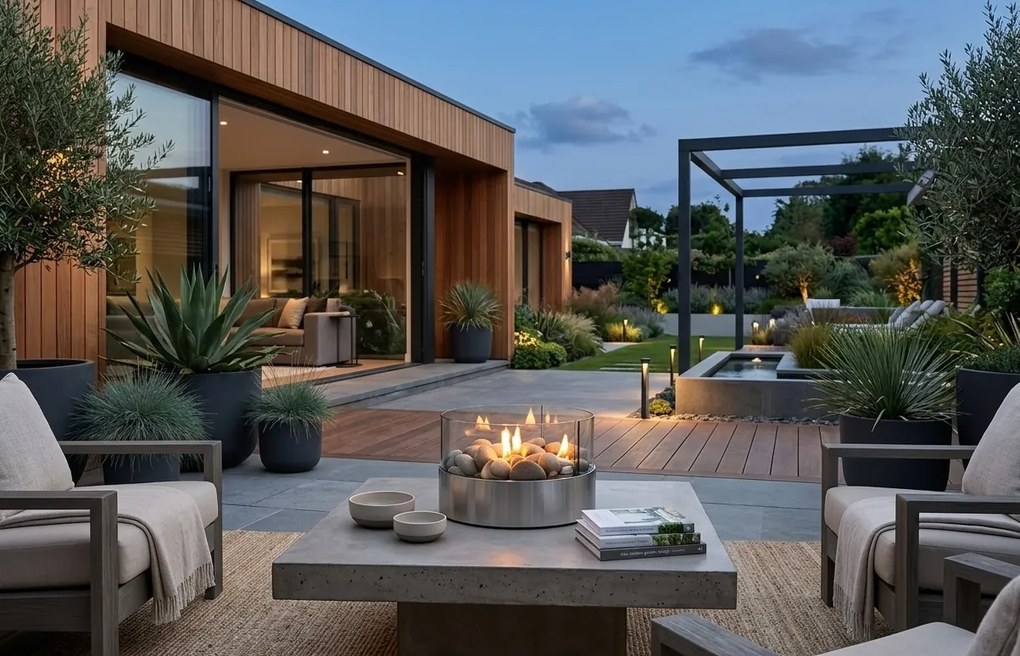 Burn olajlámpa / asztali kandalló - Philippi