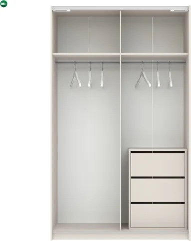 BERNO gardróbszekrény 120 cm