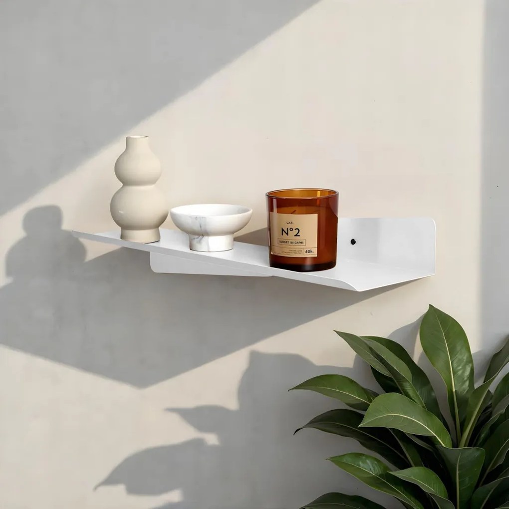 Fém fali polc, 60×14 cm – Vlnt123Byz