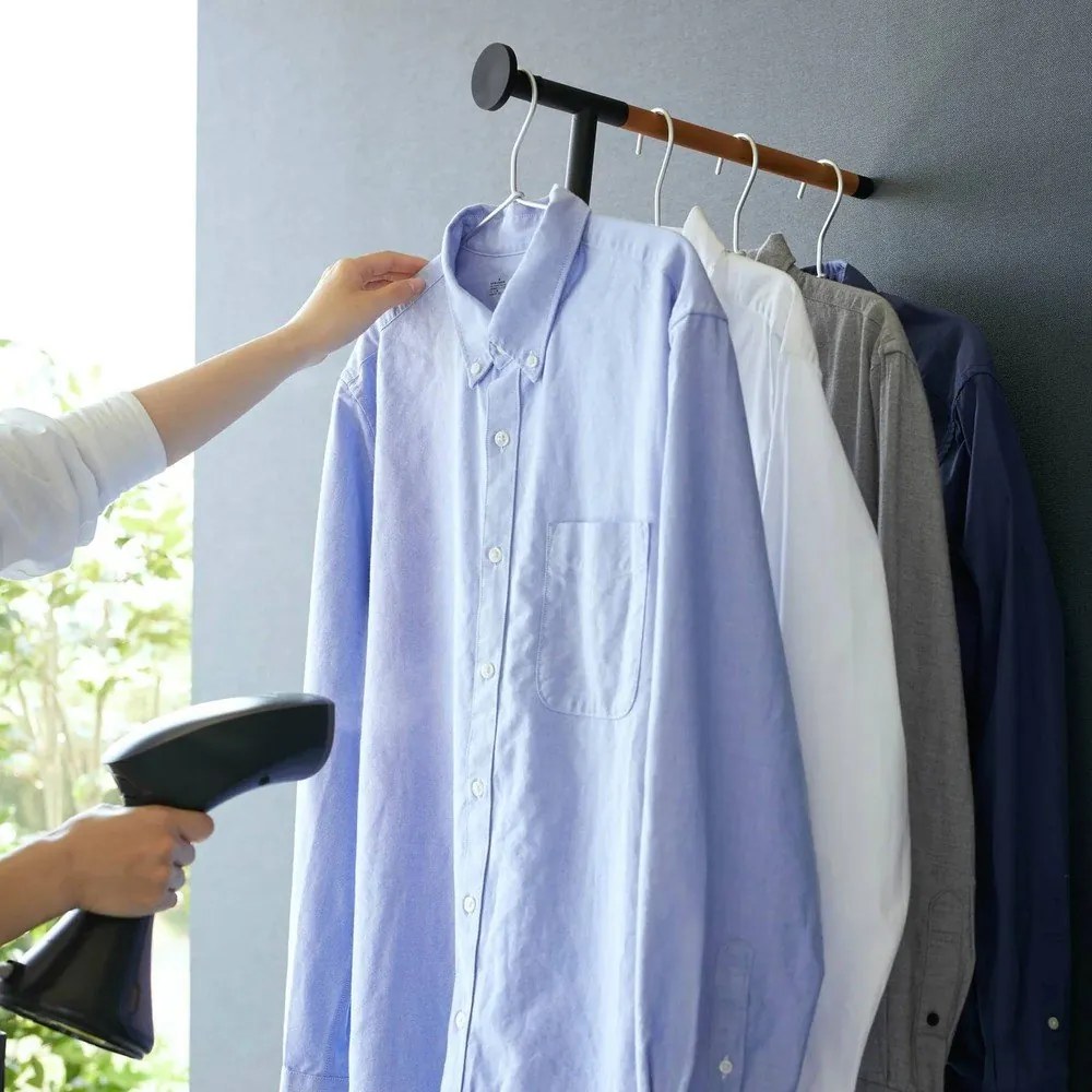 Fekete fém fali fogas 38,5 cm Tower – YAMAZAKI