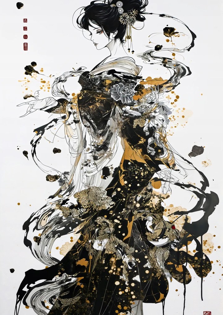 Poszter 59,4x84,1cm Tinta Odüsszeia