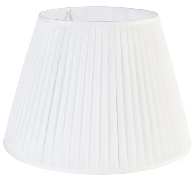 Redőnyös lámpabúra fehér 45/30 cm
