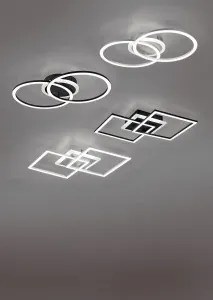 TRIO R62793187 VENIDA Modern LED Mennyezeti Lámpa E27 IP44